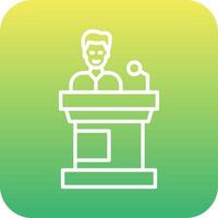 Speech Vector Icon