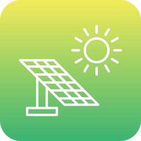 Solar Panel Vector Icon