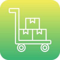 Factory Trolley Vector Icon