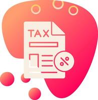 Tax Paperwork Vector Icon