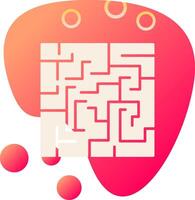 Maze Vector Icon