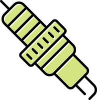 Spark Plug Vector Icon