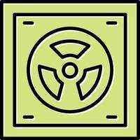 Radioactive Vector Icon