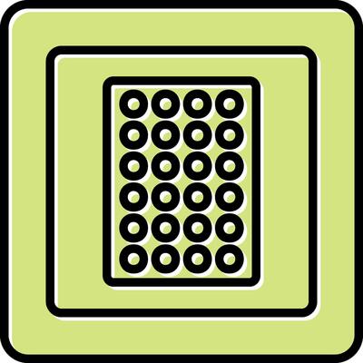 Nicotine Patch Vector Icon