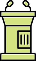 Lectern Vector Icon