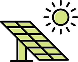 Solar Panel Vector Icon