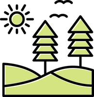 Forest Vector Icon