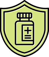 Vaccine Protection Vector Icon