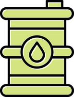 Oil Barrel Vector Icon