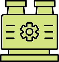 Factory Machine Vector Icon