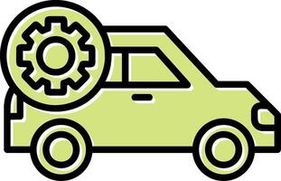 Car Setting Vector Icon