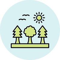 Forest Vector Icon