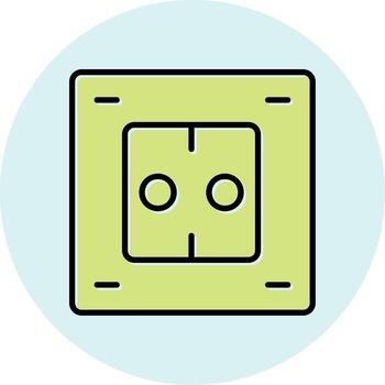 Electric Socket Vector Icon