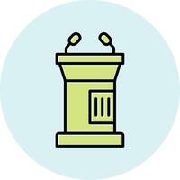 Lectern Vector Icon
