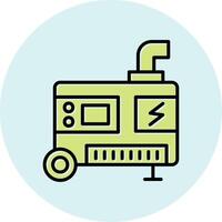 Electric Generator Vector Icon