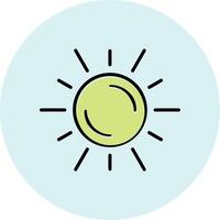 Sun Vector Icon