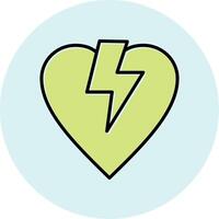 Broken Heart Vector Icon