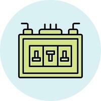 Fuse Box Vector Icon