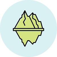 Iceberg Vector Icon