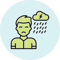 Depression Vector Icon