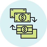 Money Exchange Vector Icon