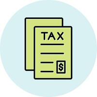 Tax File Vector Icon