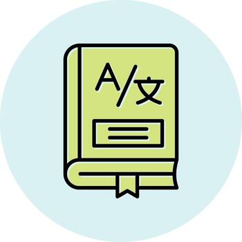 Dictionary Vector Icon