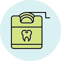 Dental Floss Vector Icon