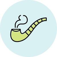 Smoking Pipe Vector Icon