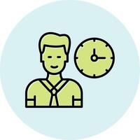 Work Time Vector Icon