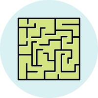 Maze Vector Icon