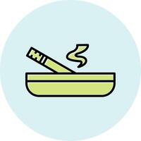 Ashtray Vector Icon