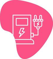 Charging Station Vector Icon