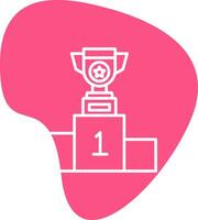 Winner Podium Vector Icon