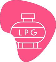 Liquefied Petroleum Gas Vector Icon
