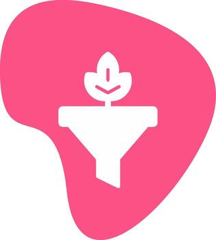 icono de vector de filtro