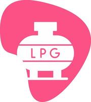 Liquefied Petroleum Gas Vector Icon