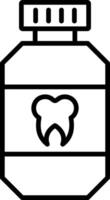 Mouthwash Vector Icon