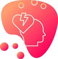 Broken Heart Vector Icon