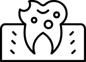 Cavity Vector Icon