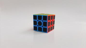 rubric cube background photo