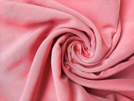 pink spiral fabric photo