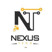 Nexus tech logo design tech logo template vector