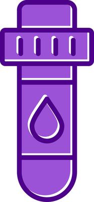 Blood Test Vector Icon