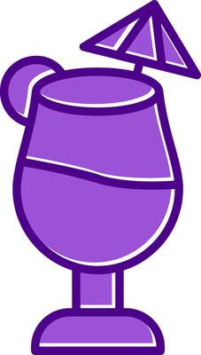 Cocktail Vector Icon