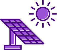 Solar Panel Vector Icon