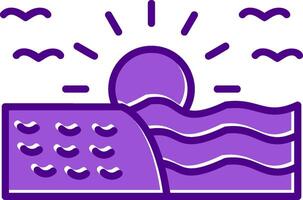 Sunrise Vector Icon