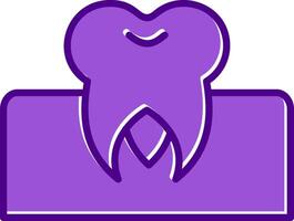 molar vector icono