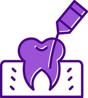 Root Canal Vector Icon