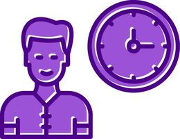 Work Time Vector Icon